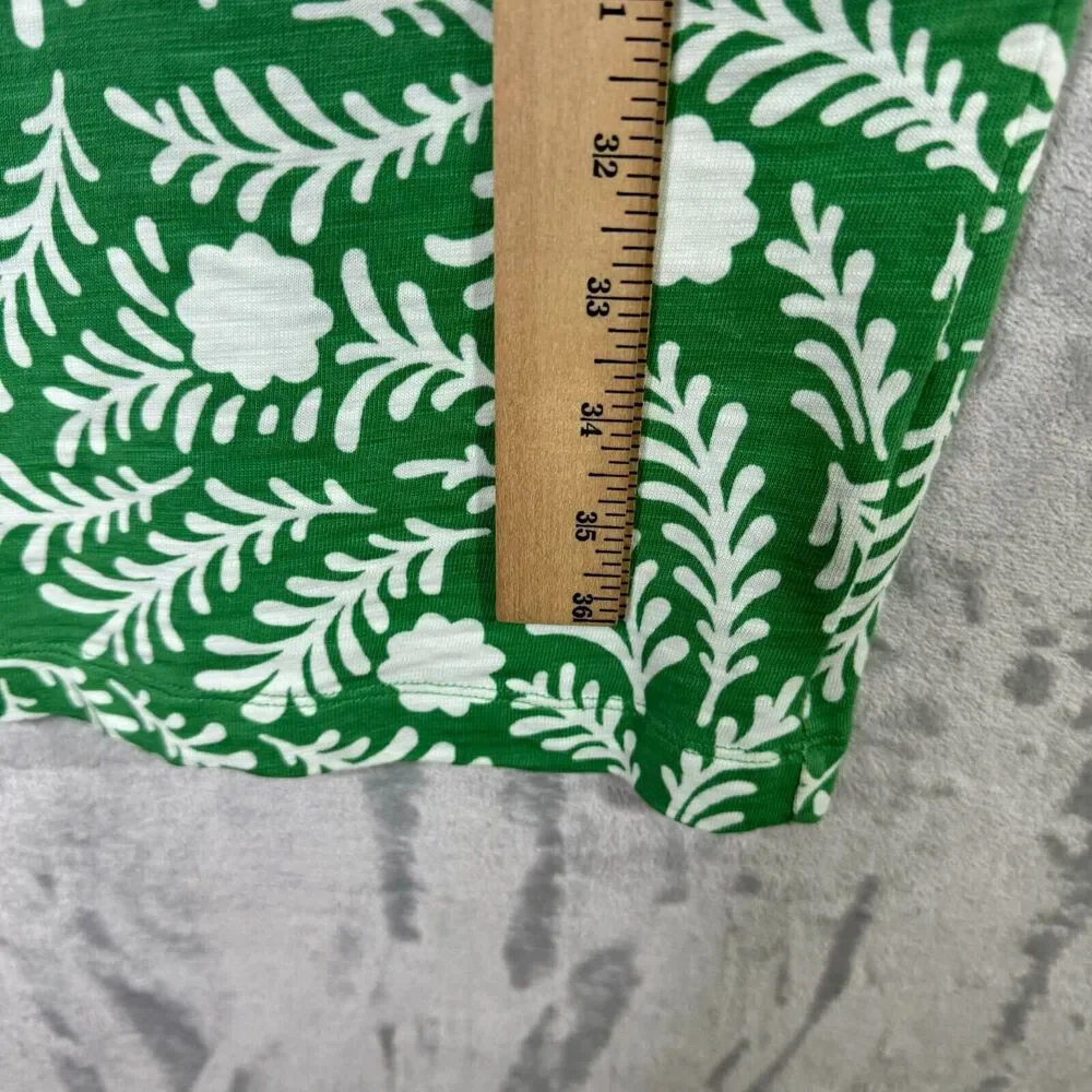 Boden Green and White Mini Dress - Picture 13 of 13
